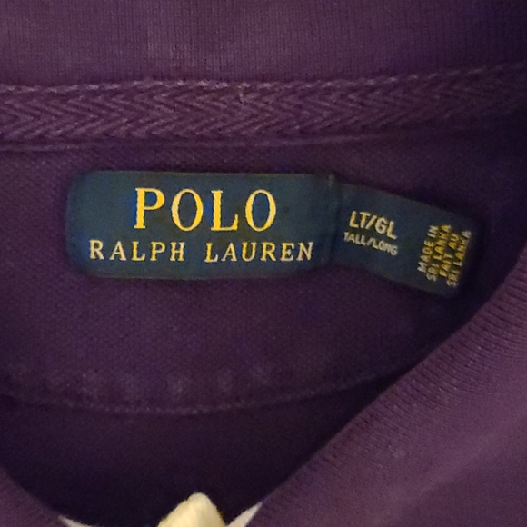 Polo Ralph Lauren purple polo - Picture 3 of 3